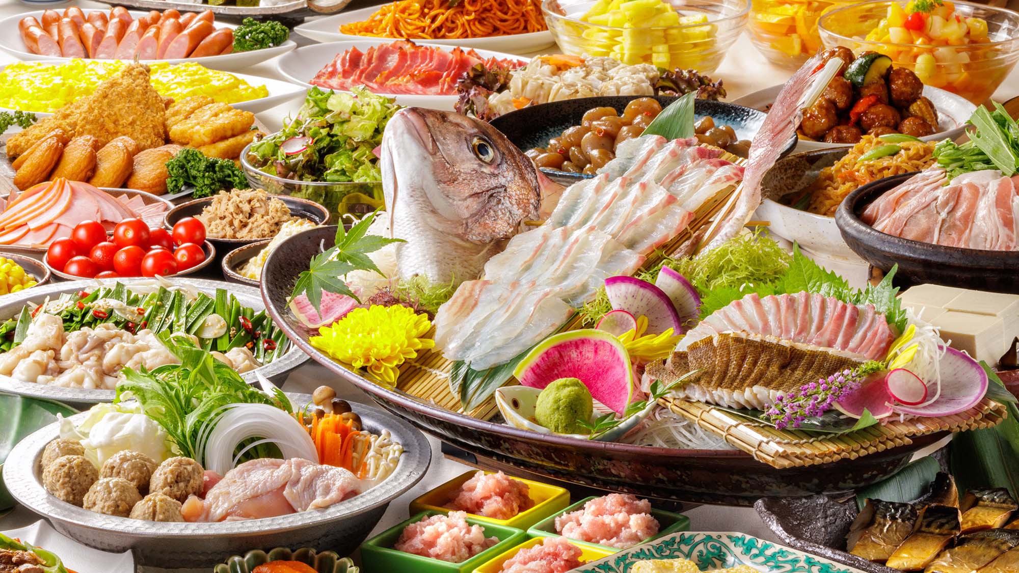 和洋ビュッフェ　2F 博多 飛うお