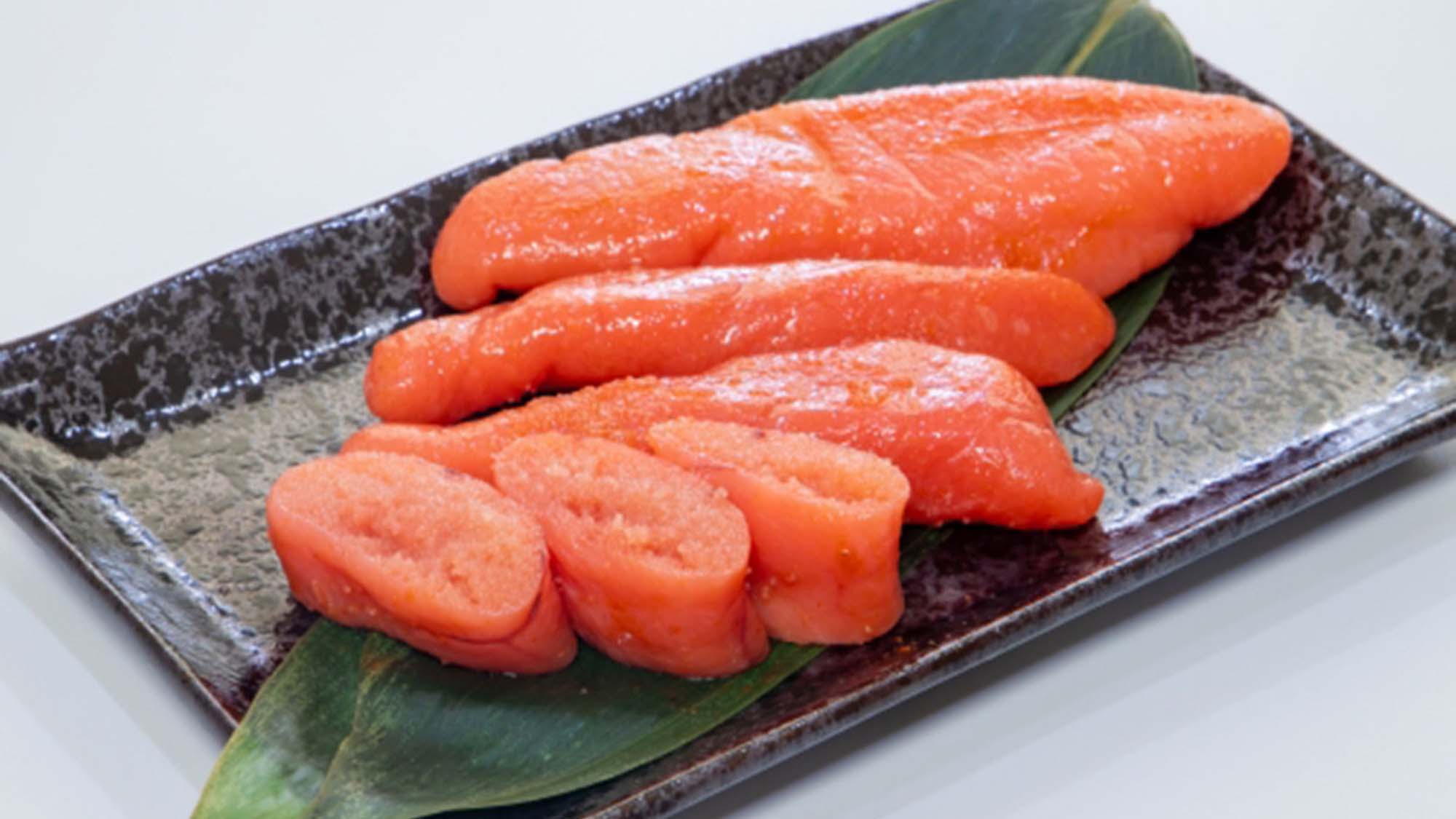 『辛子明太子』ピリッとした辛さと旨みがクセになる。ごはんのお供にも、お酒のおつまみにもぴったりです。