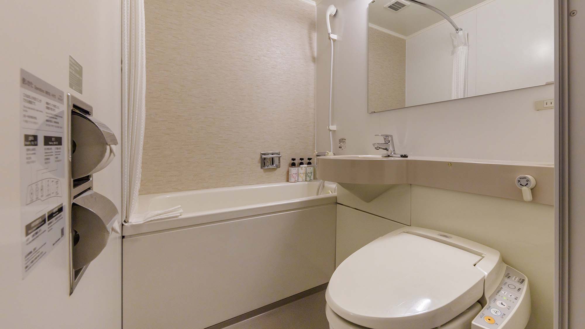 シングルルーム　ユニットバス