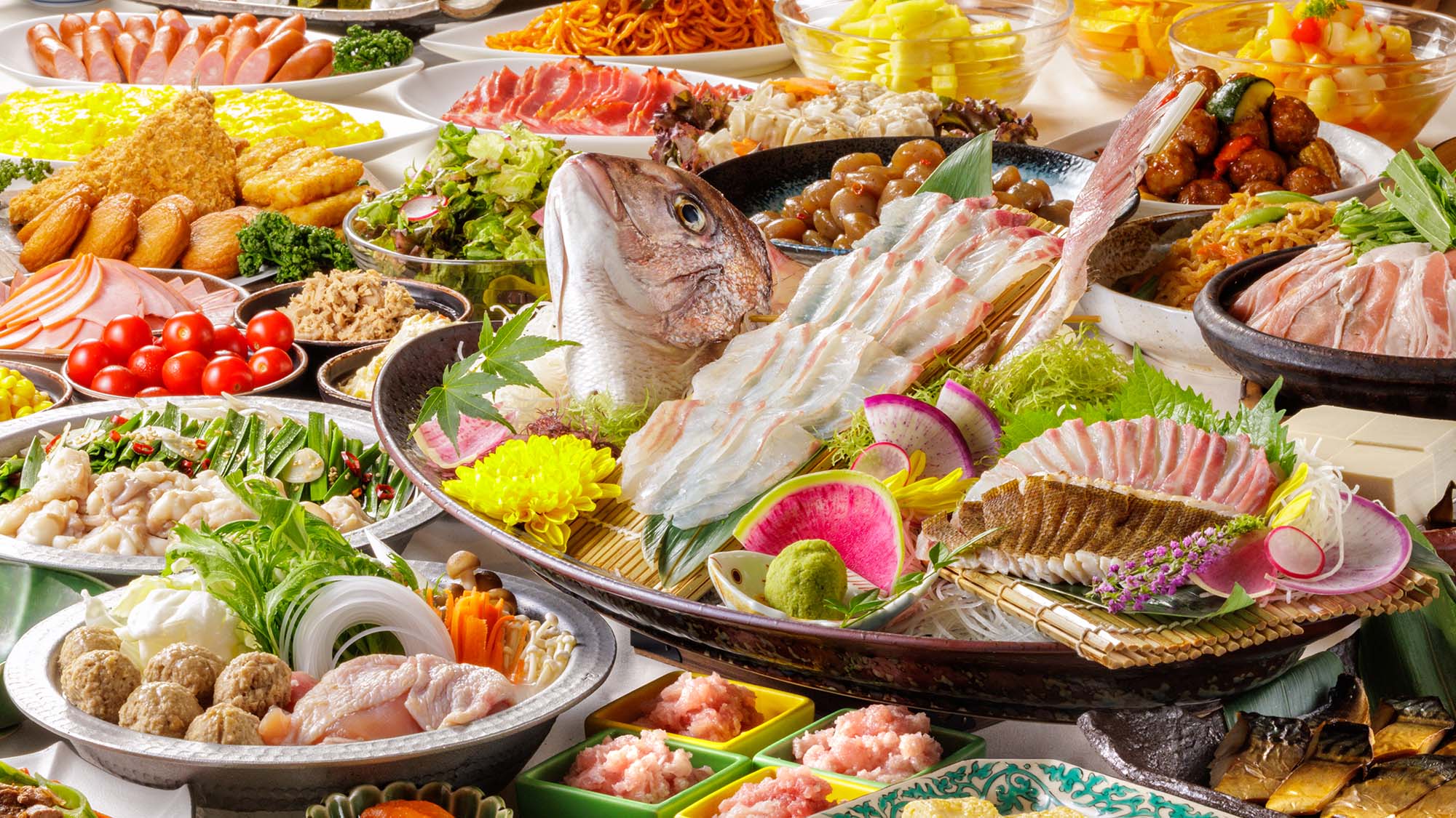 和洋ビュッフェ　2F 博多 飛うお