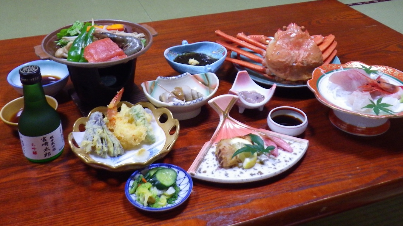 【2食付】名物は越中味噌のたら汁。自慢の海の幸をご賞味あれ！