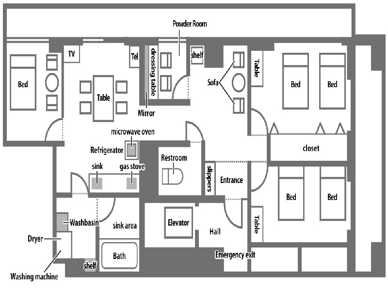 Special room　Room number1001