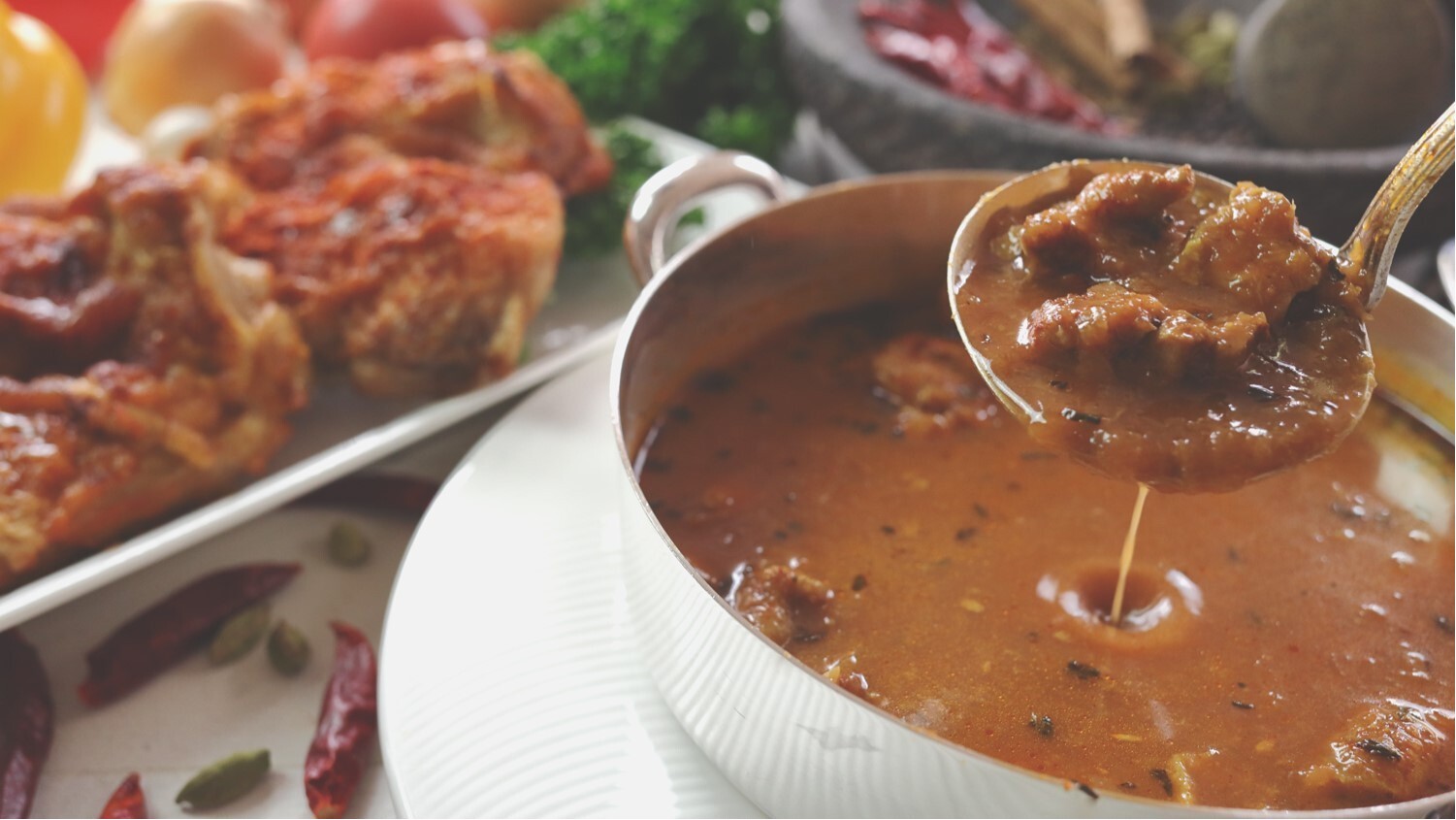 【朝食】ホテル特製スープカレー