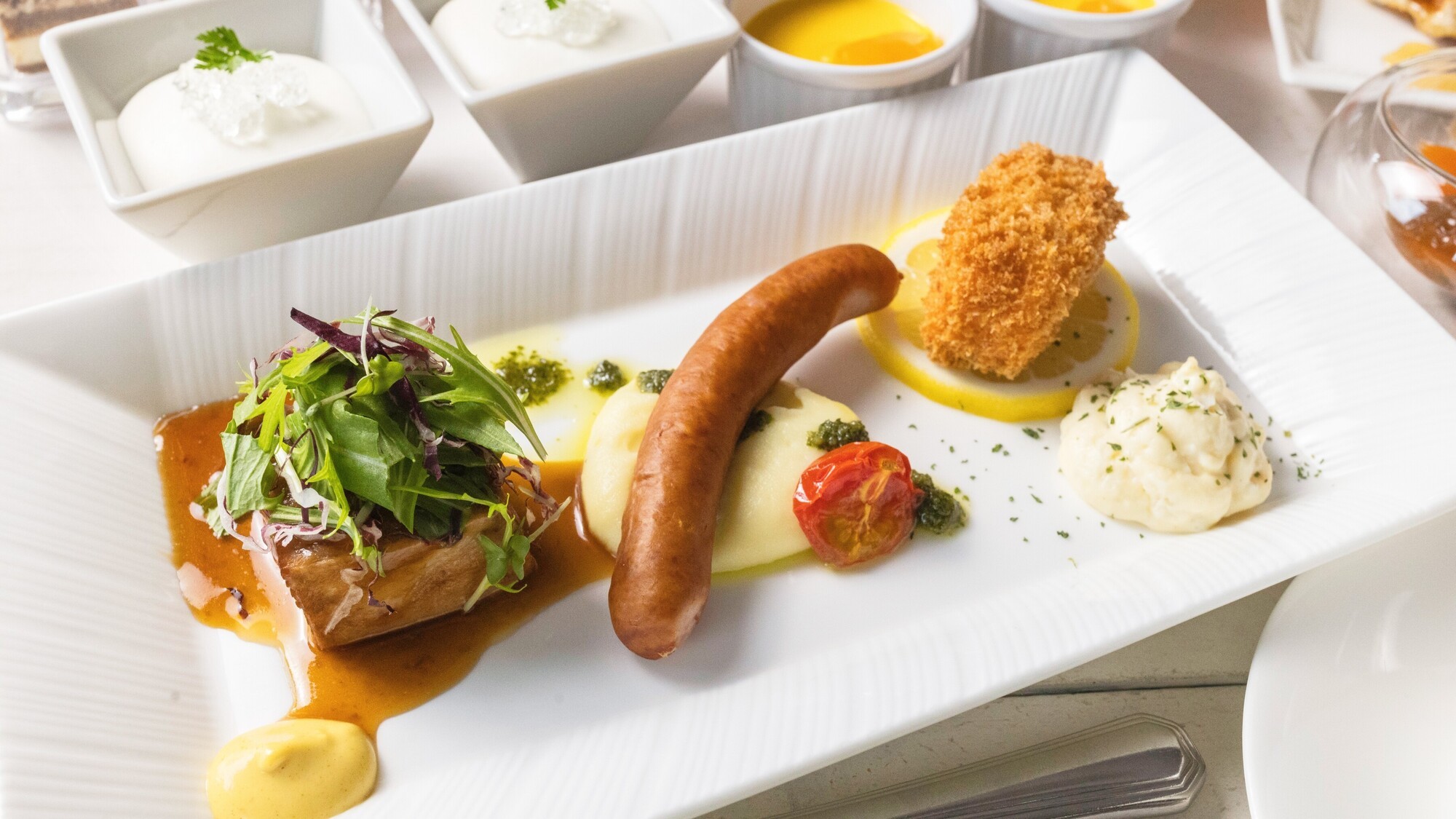 【朝食】メインプレートB※4/1から