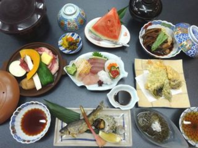 ご夕食（土曜日の一例）