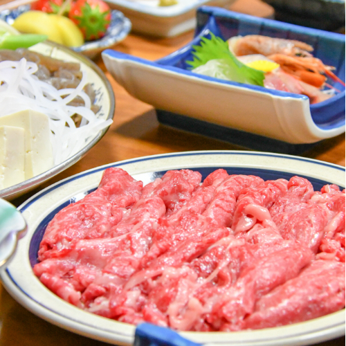 【夕食付き】すき焼き食べ比べプラン！！（但馬玄・但馬牛・和牛）