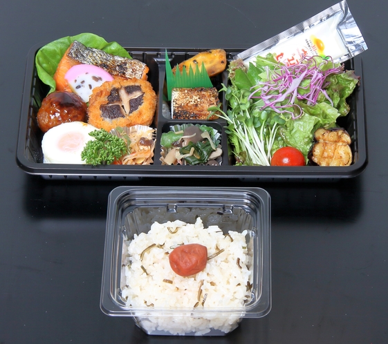 朝食用弁当　ごはん