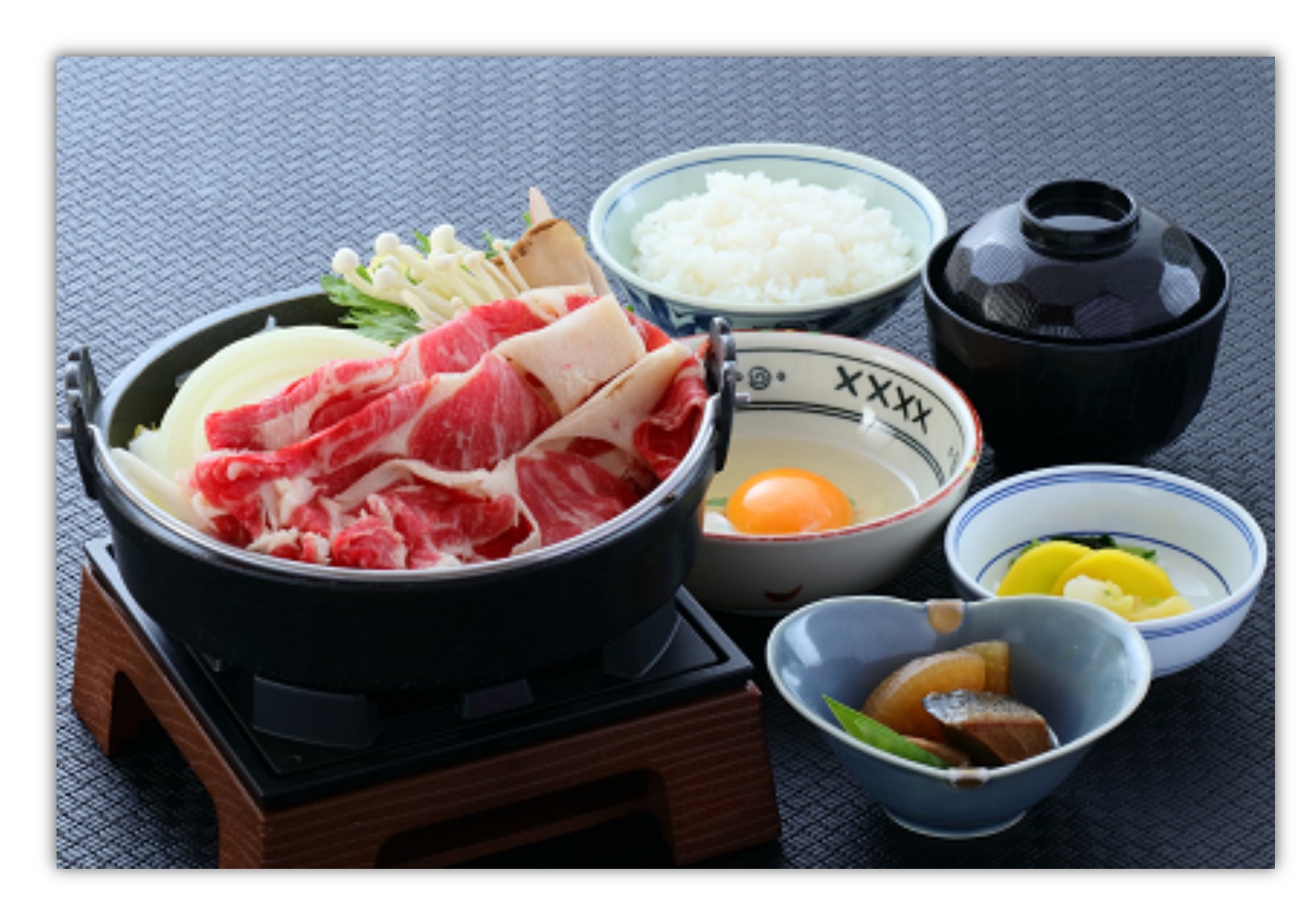 【2食付】国産牛すき焼き御膳（朝食付）プラン