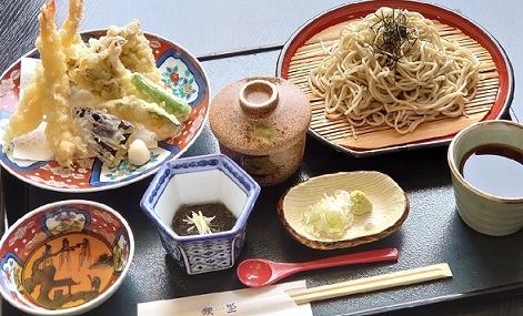【2食付】更科蕎麦と天婦羅御膳（朝食付）プラン