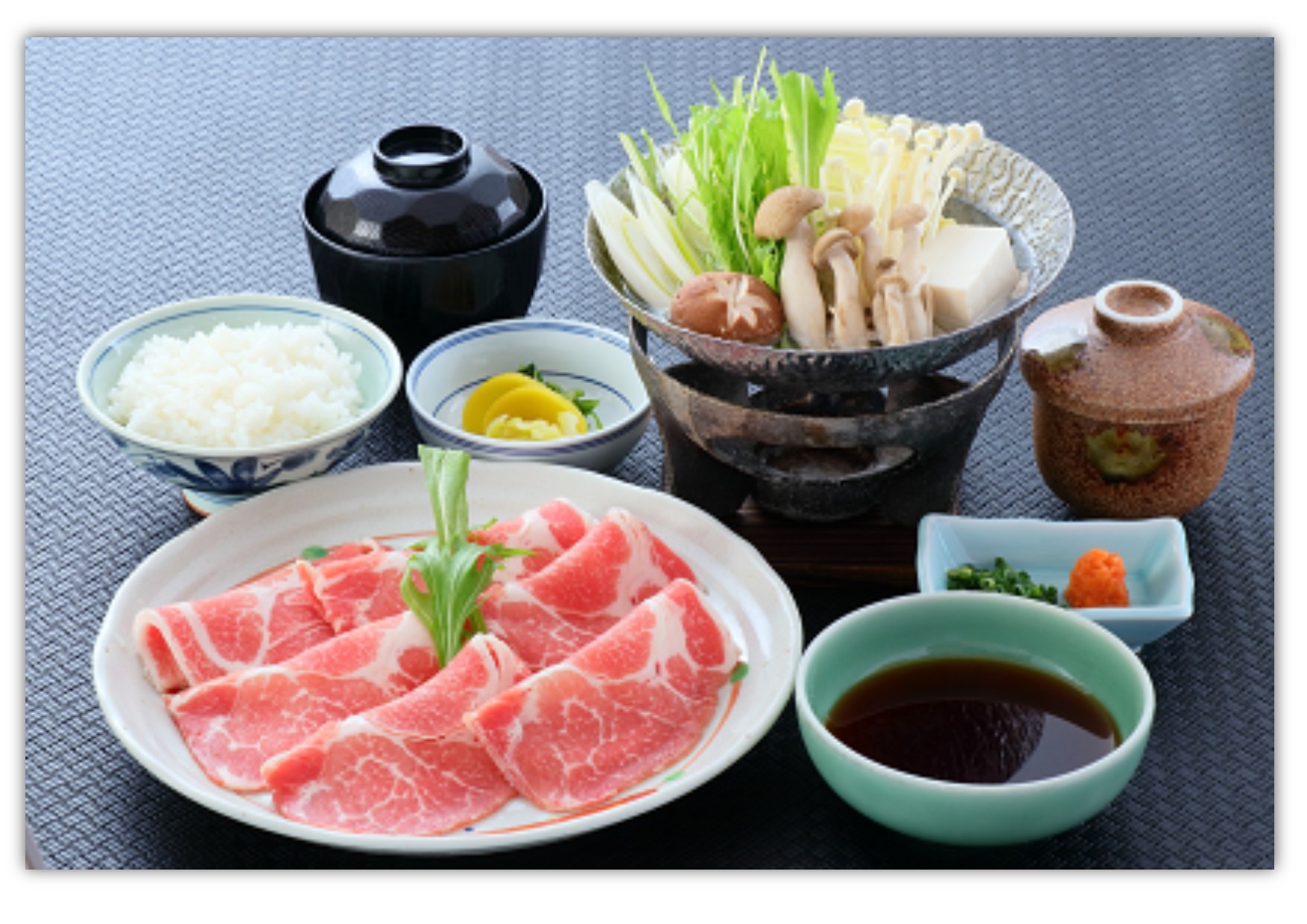 【2食付】国産牛しゃぶしゃぶ御膳（朝食付）プラン