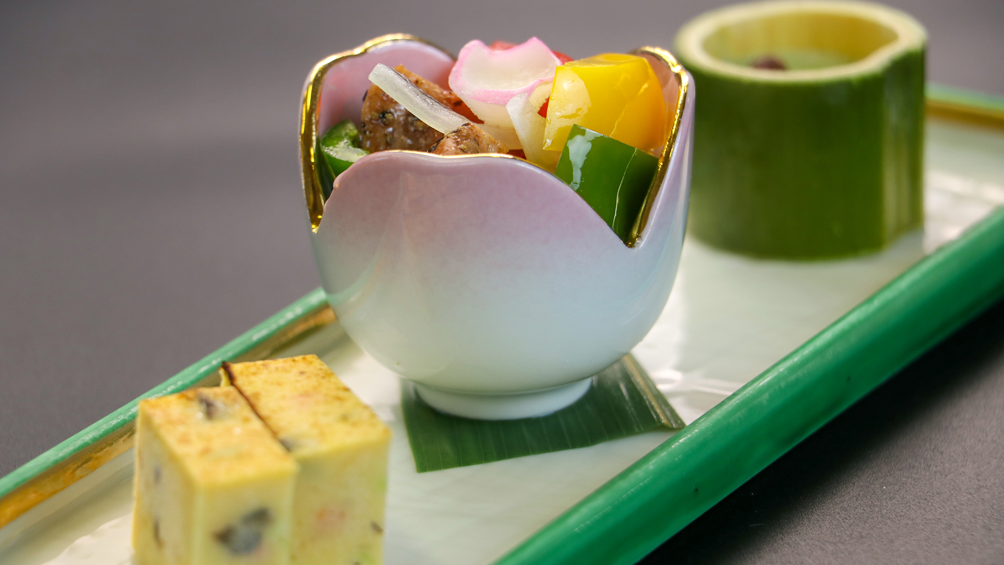 前菜の三点盛り