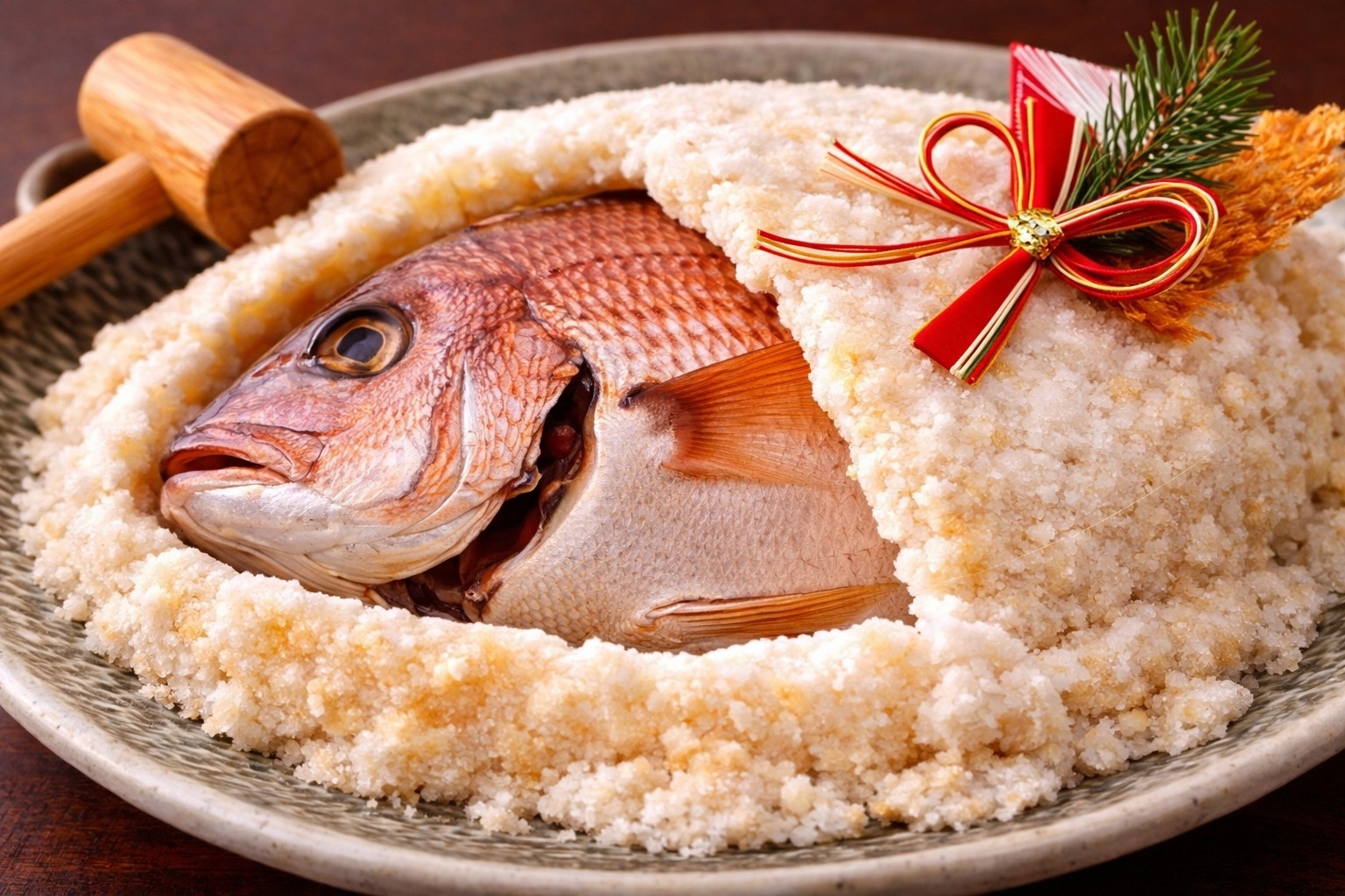 【記念日・お祝いに｜月〜水限定】鯛の塩釜焼きで祝う｜名物あなご尽くし会席＜夕朝食付＞