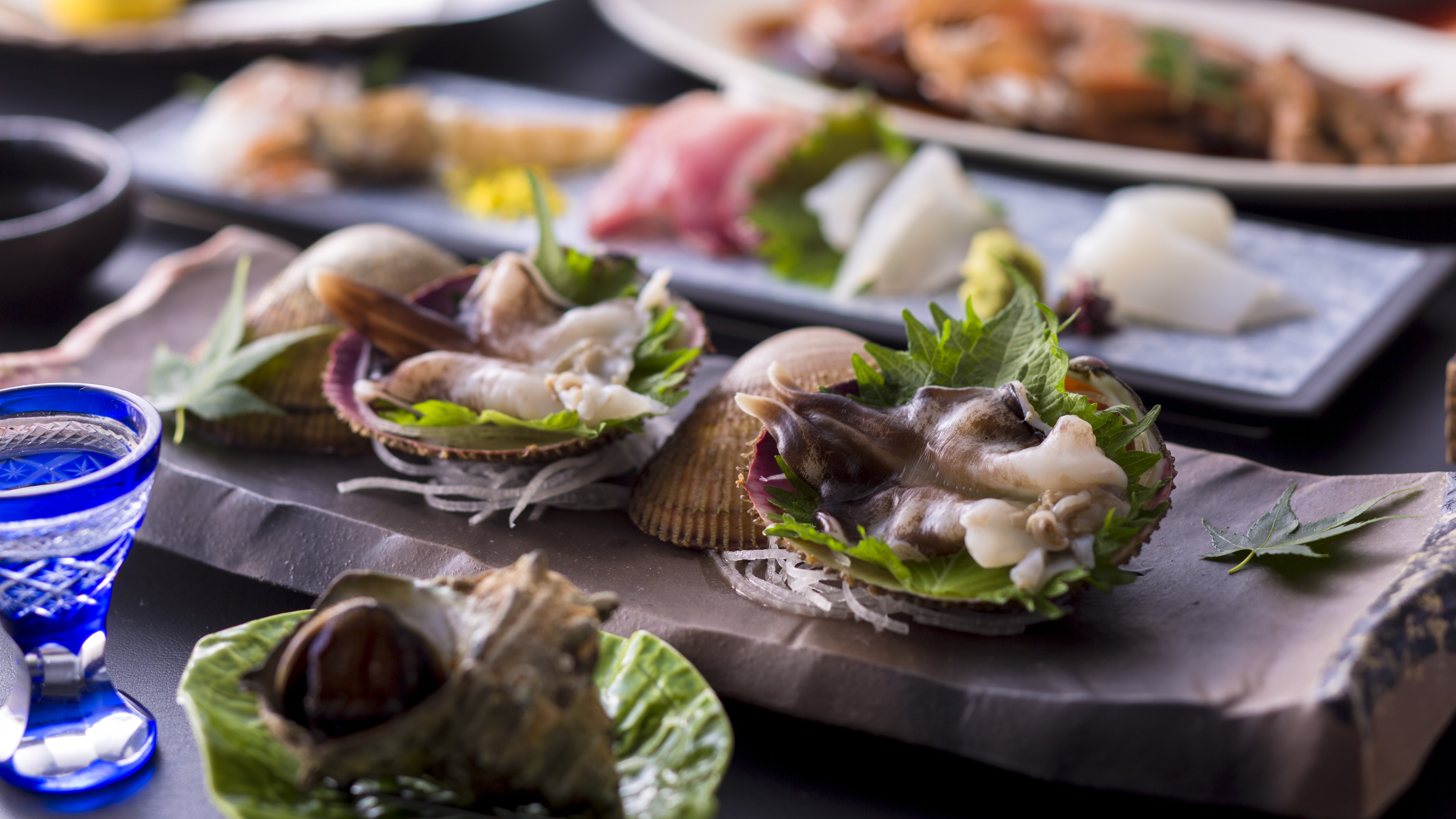 【丹後とり貝】日本一と称される肉厚な「丹後とり貝」をお造りと焼きで贅沢に堪能する期間限定プラン！