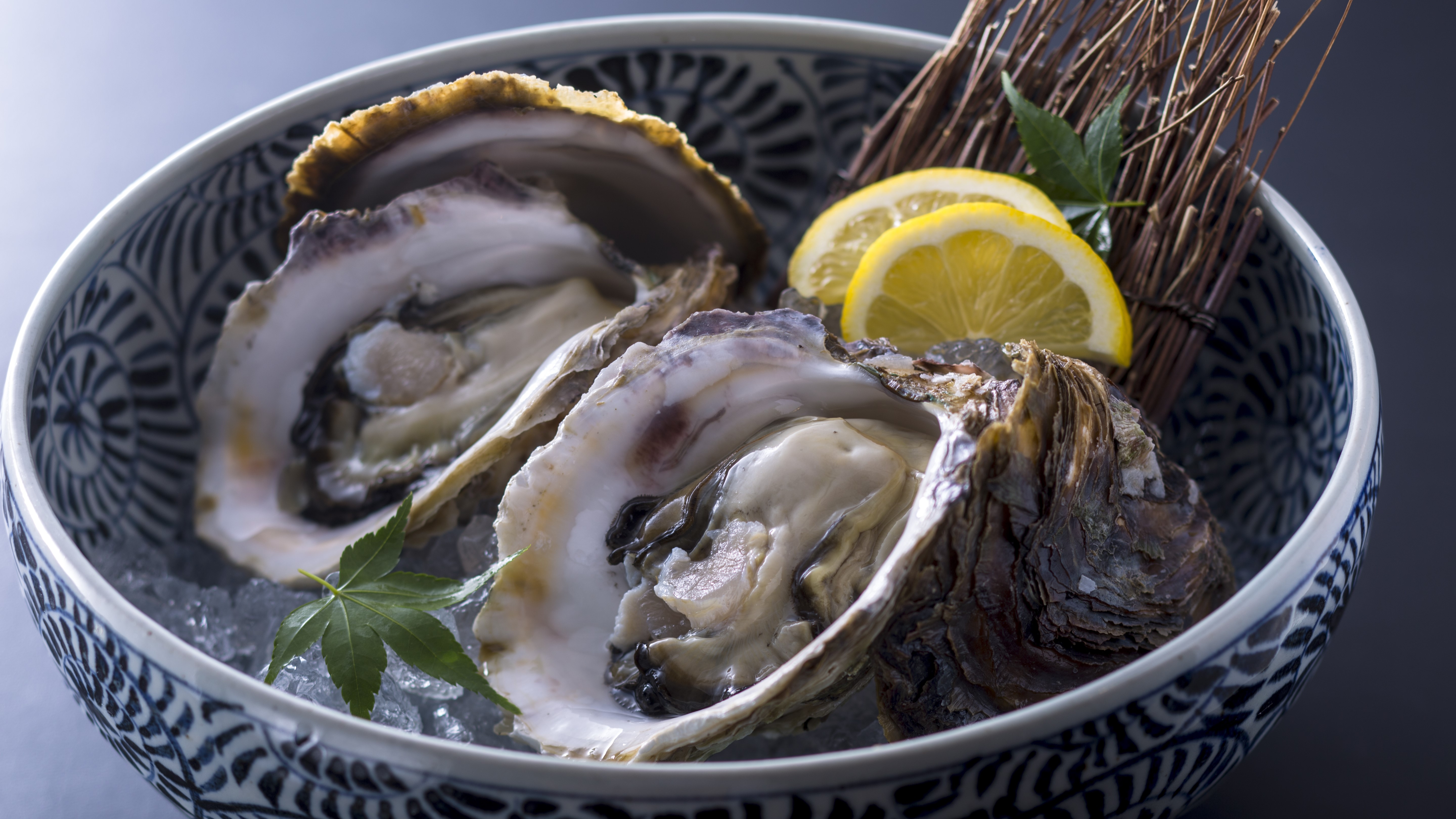 【岩牡蠣】夏の味覚「海のミルク」と称される大粒でプリプリな岩牡蠣は濃厚な旨味、磯の香りが広がります。