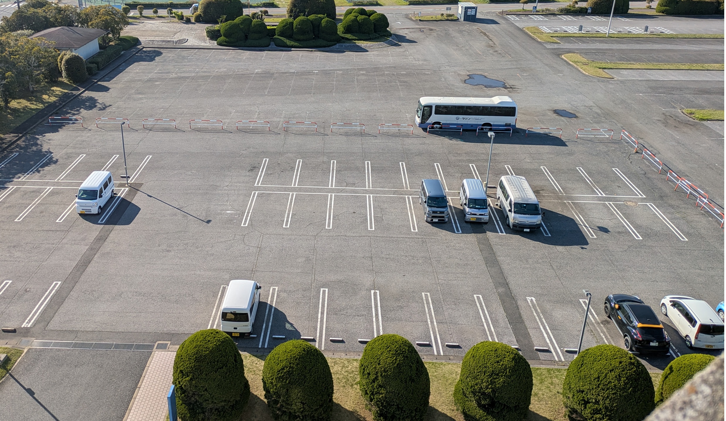 大型自動車駐車場無料
