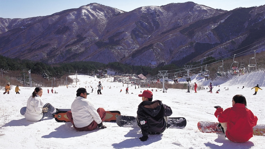 *【恐羅漢スキー場】広島最高峰の天然雪スキー場★当館から車で約40分★