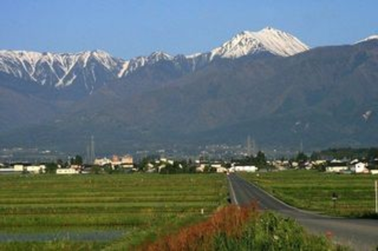 初夏の安曇野