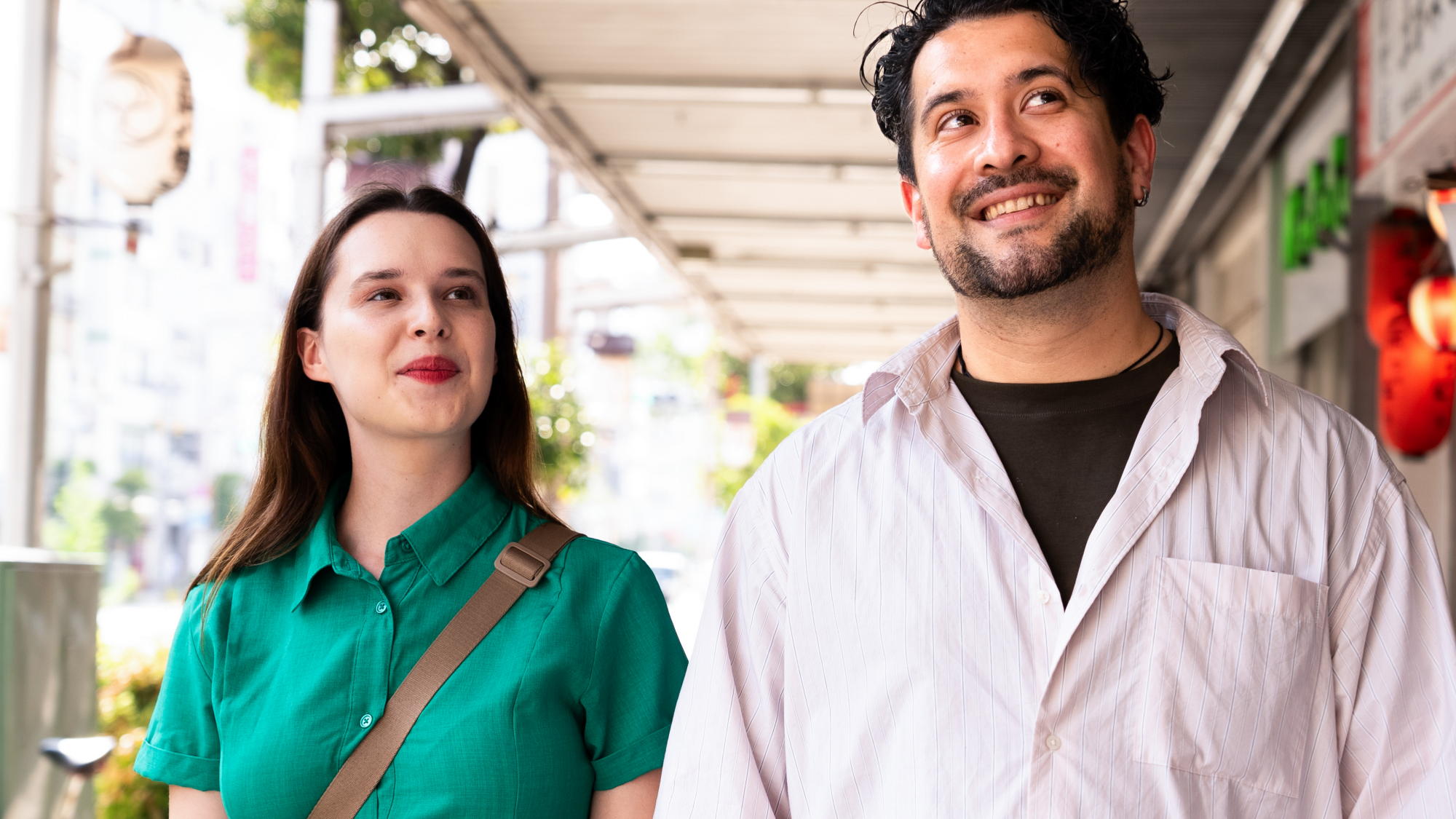 深川仲町商店街での観光