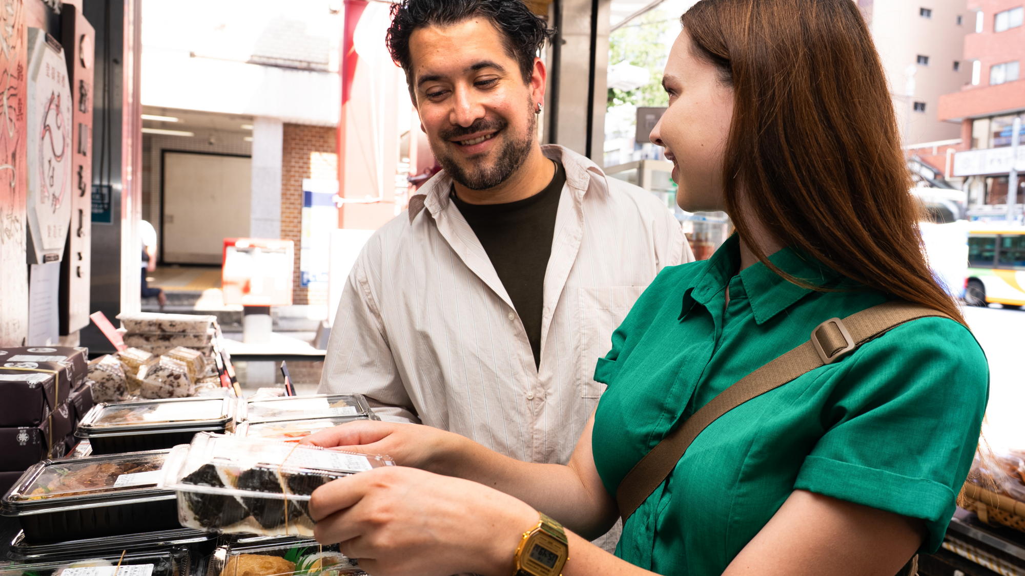 深川の伊勢屋本店での観光
