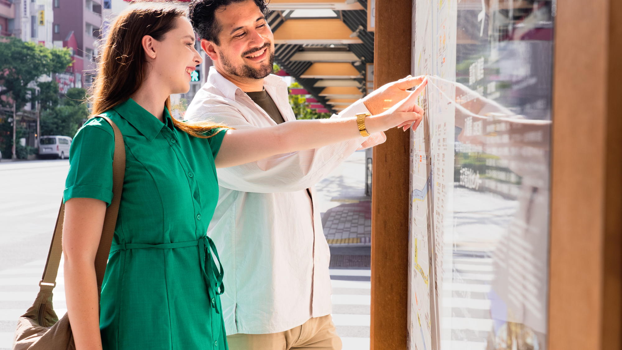 深川仲町商店街での観光