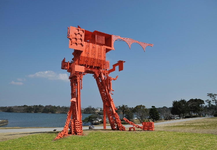 常盤公園　ときわミュージアム　彫刻野外展示場