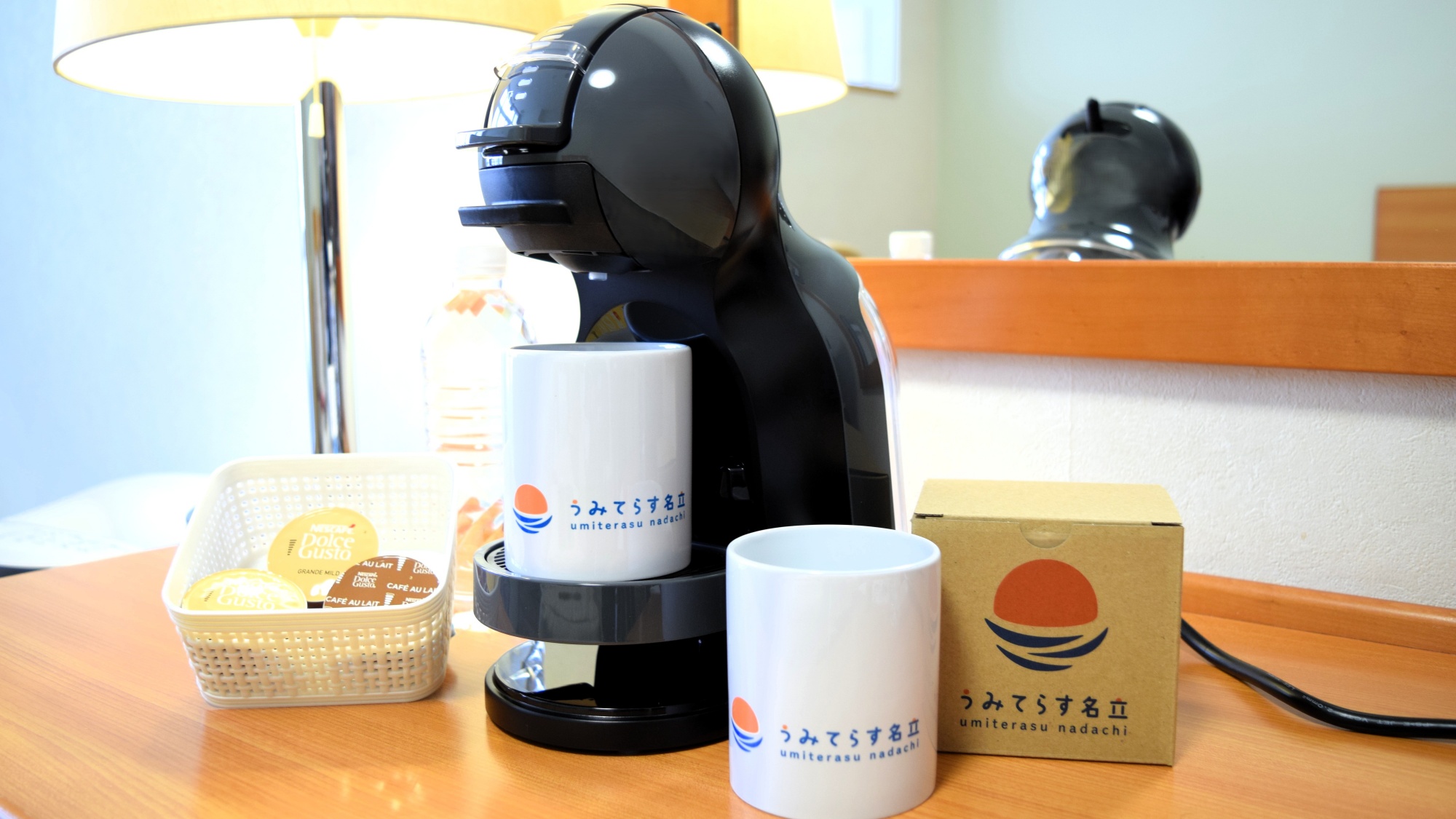 *特典付きプラン/お部屋にコーヒーメーカーをご用意。また、オリジナルマグカップをプレゼント！