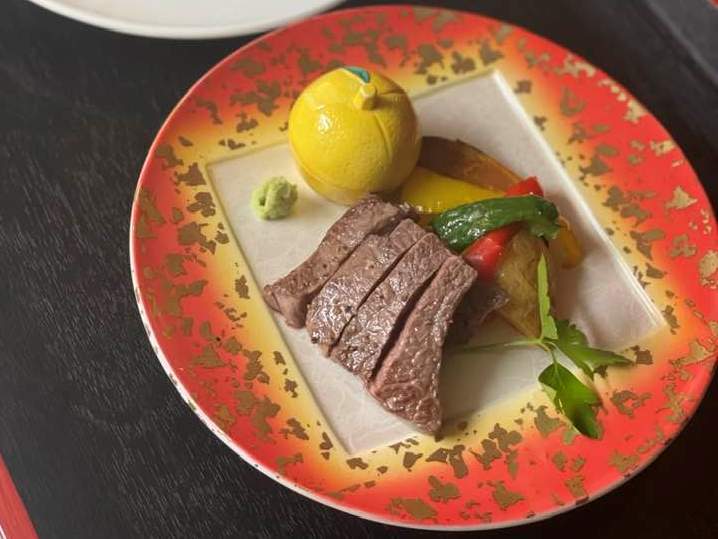 【昼日帰り】越後牛ステーキ付会席