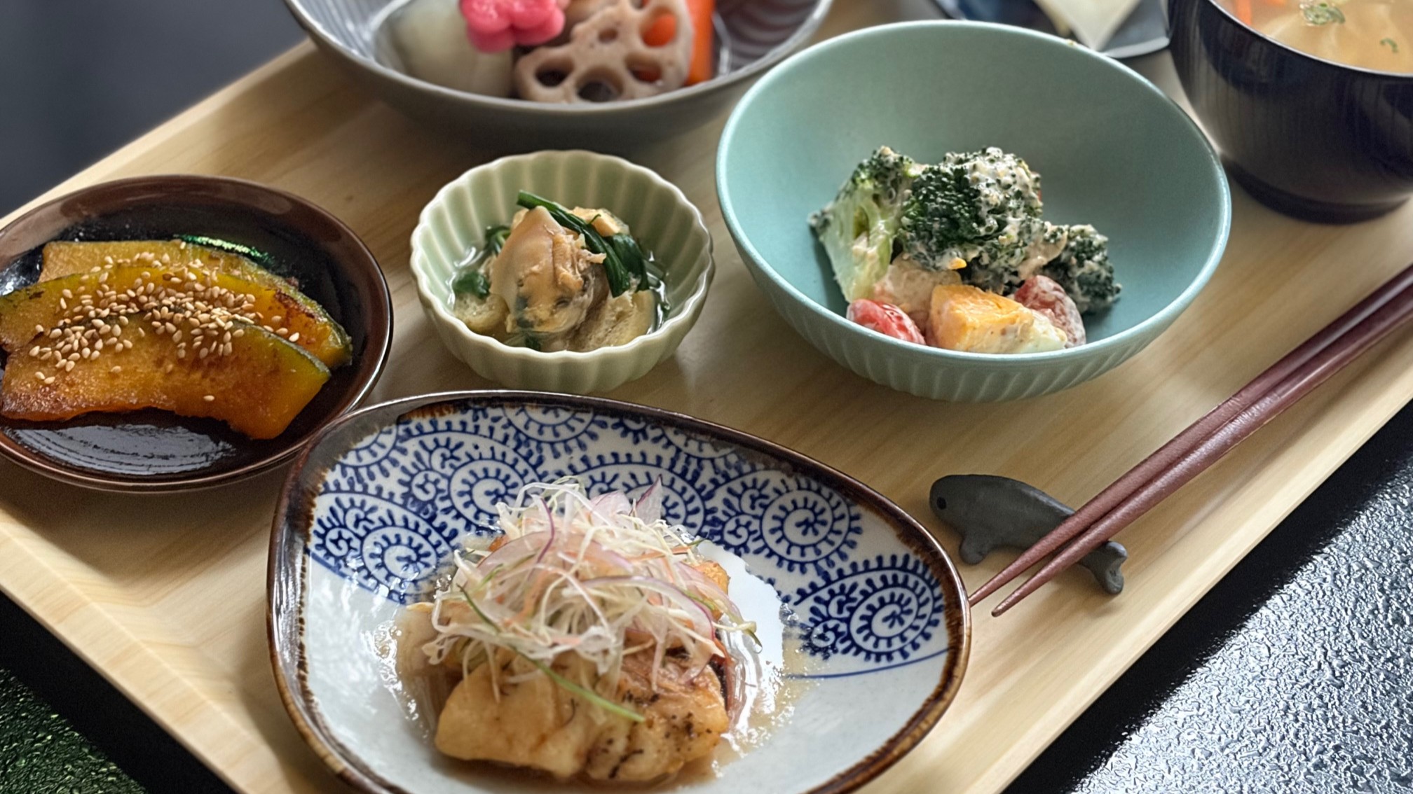 新・湯治プランのお料理例