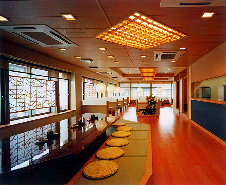 ร้านอาหารในโรงแรม Ajidokoro Hanawa