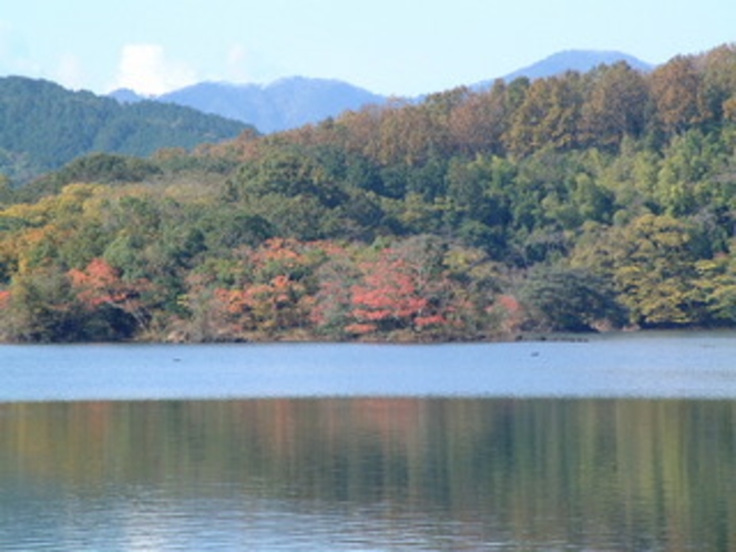 一碧湖の紅葉