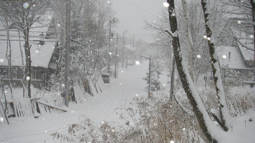 *【冬の風景】会津高原は関東から近いスキーエリアです。