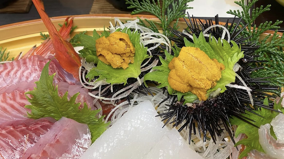 【期間限定！舟盛付き海の幸コース＆紫ウニ】一番人気の大満足コースを今だけさらに贅沢に！【一泊二食】