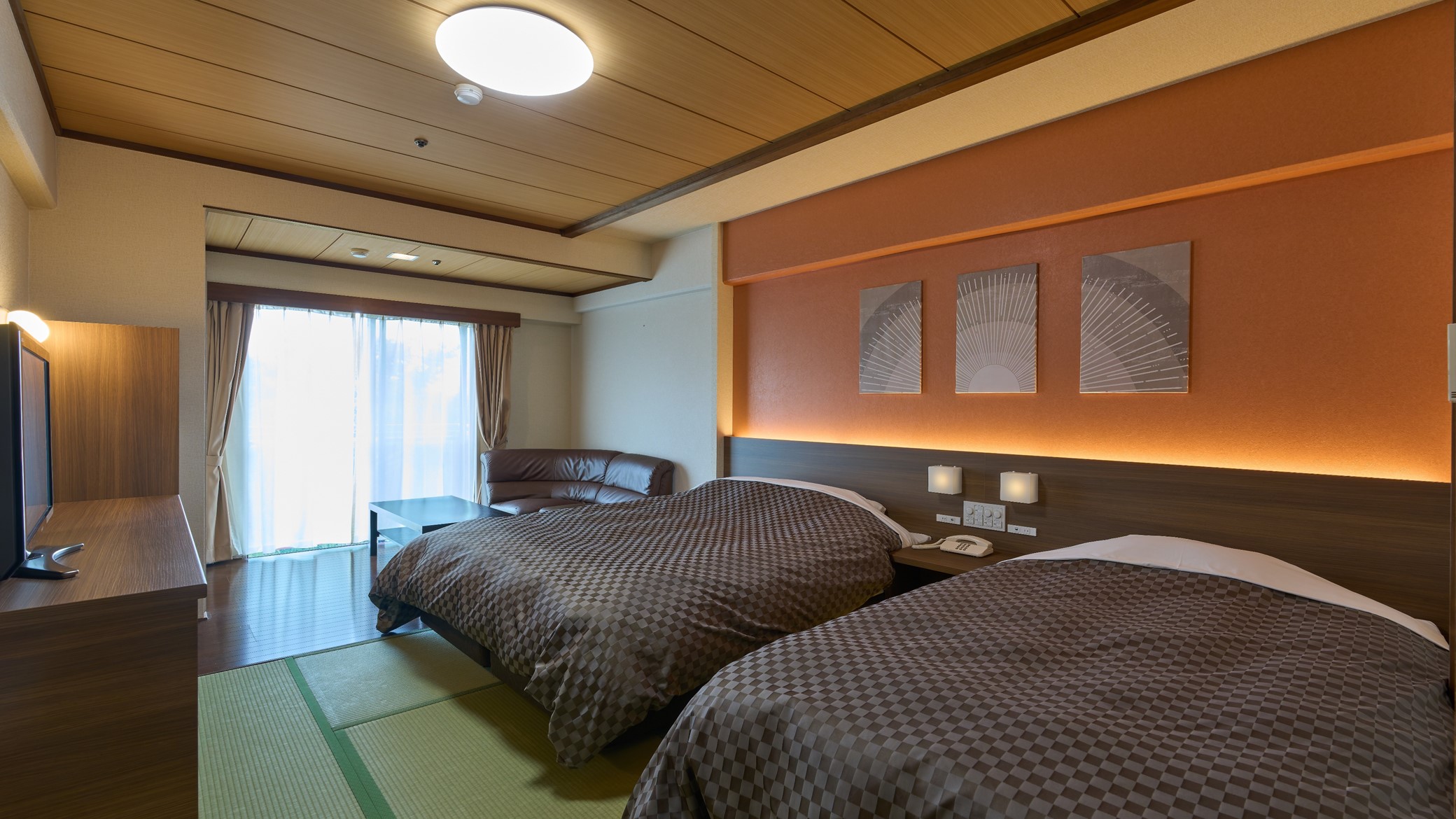 24年12月リニューアル！【翠楓ツイン・モダン】