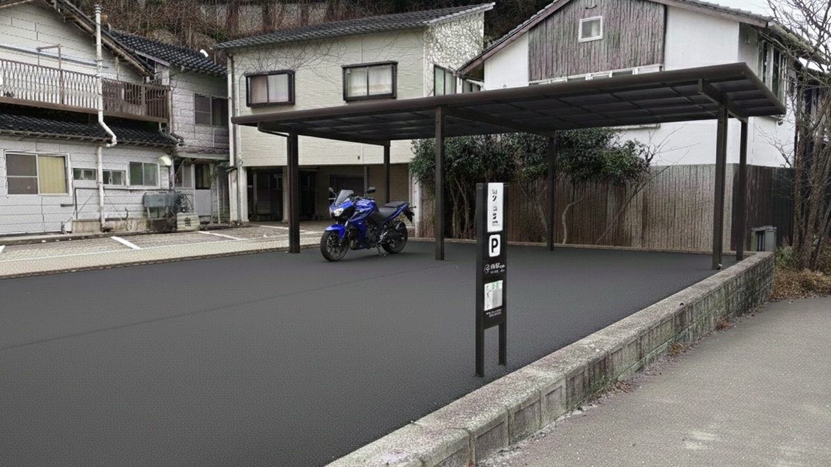 【バイク旅応援・素泊まり】屋根付き駐車場＆貸切温泉で安心ツーリングプラン