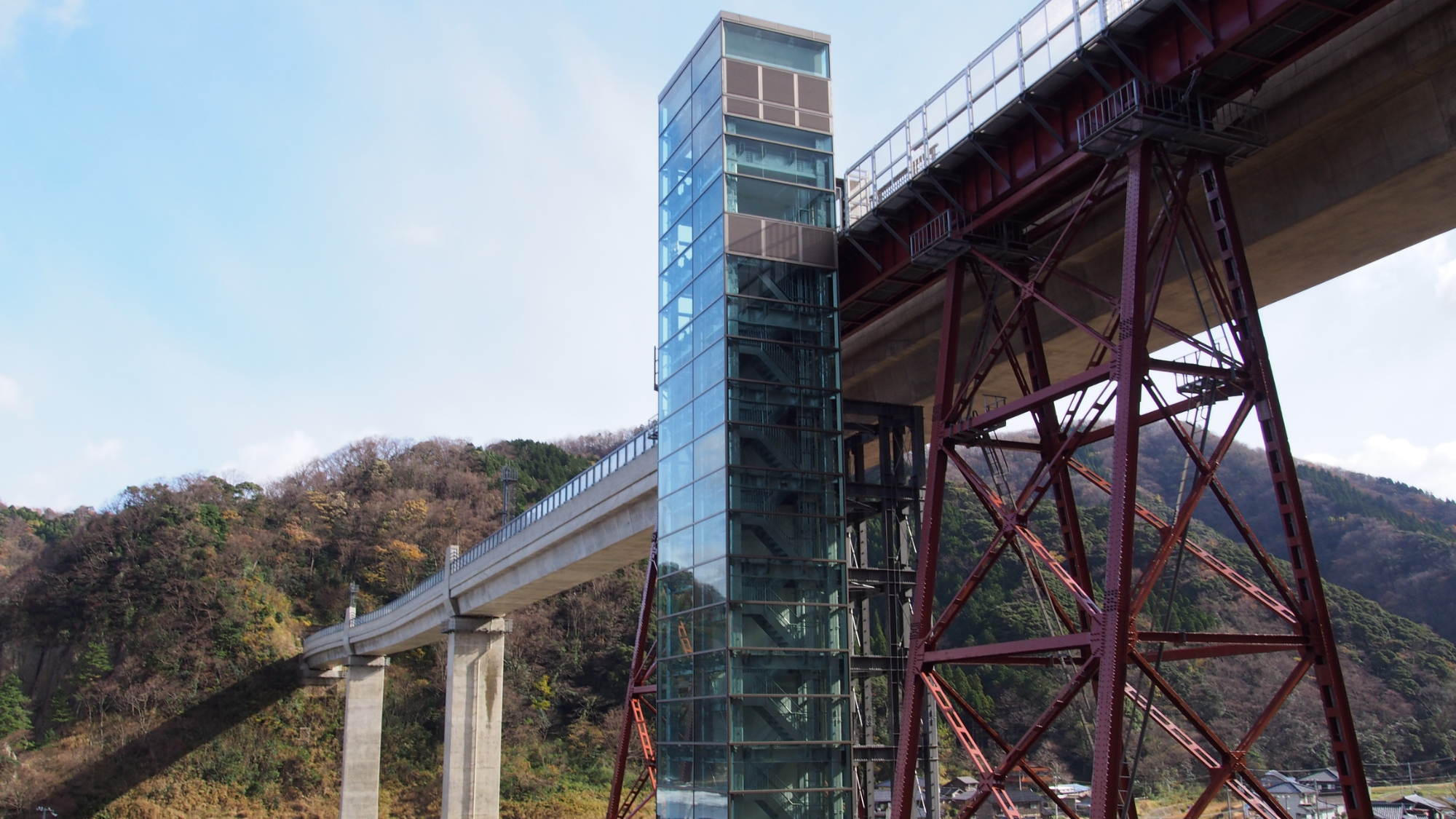 余部橋梁と空の駅3