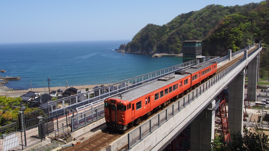 余部橋梁と空の駅