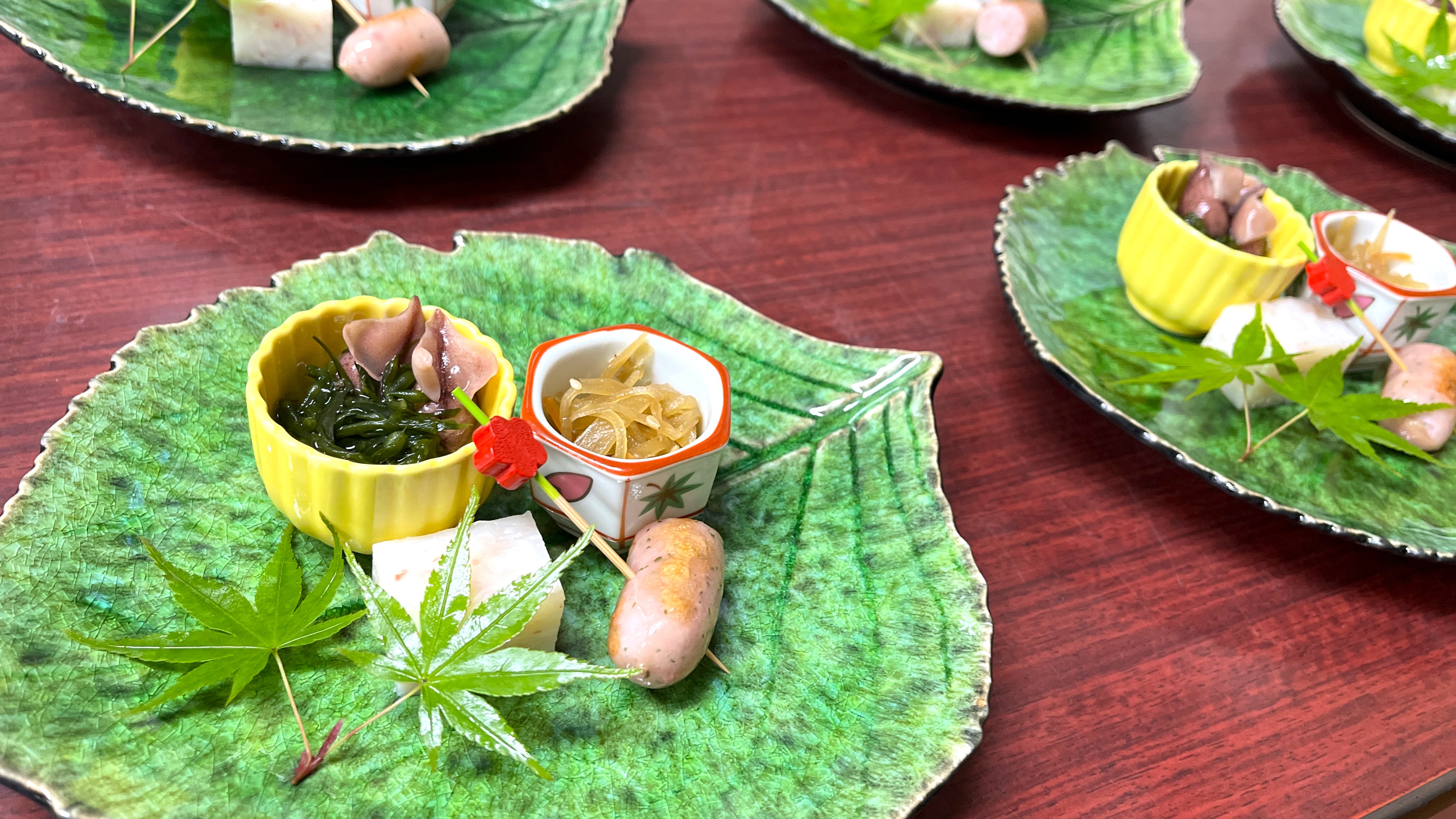 お昼のミニ会席前菜