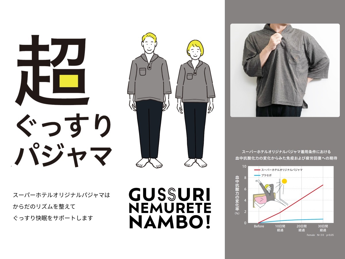最高の眠りは、最高のパジャマから