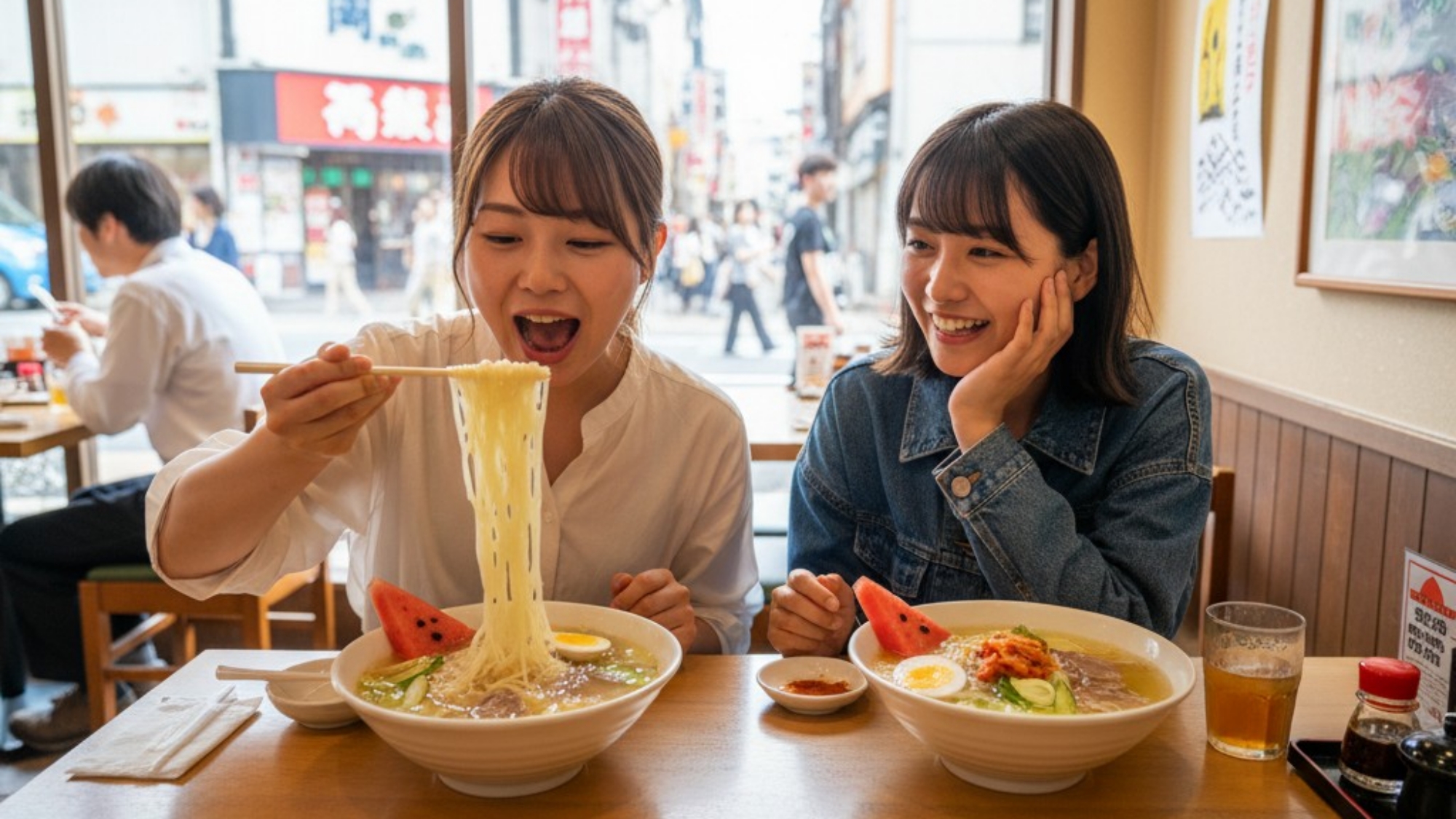 ホテル近くで盛岡冷麺を堪能！※イメージ