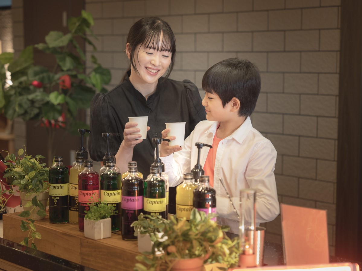 ノンアルコールのシロップもございます