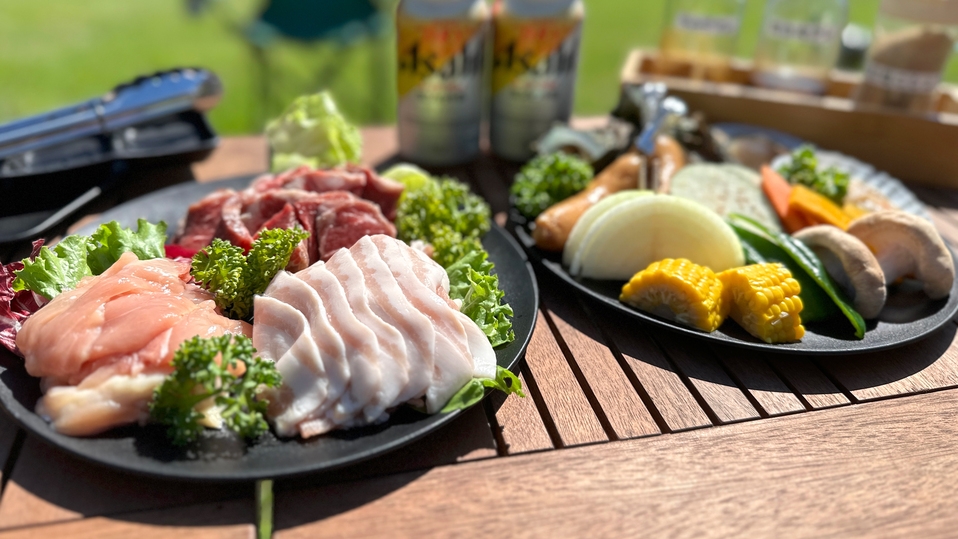 【7月8月利用日限定！夏休み特典★】小学生以下のお子様宿泊無料！家族でBBQプラン