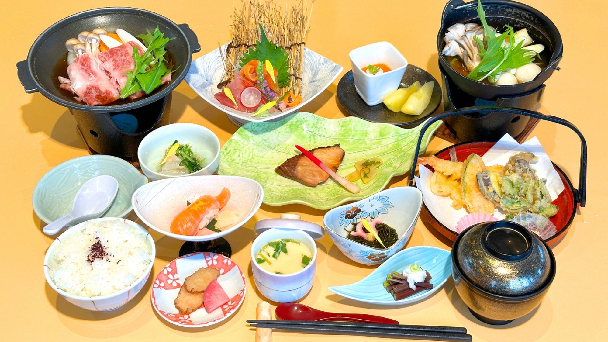 夕食