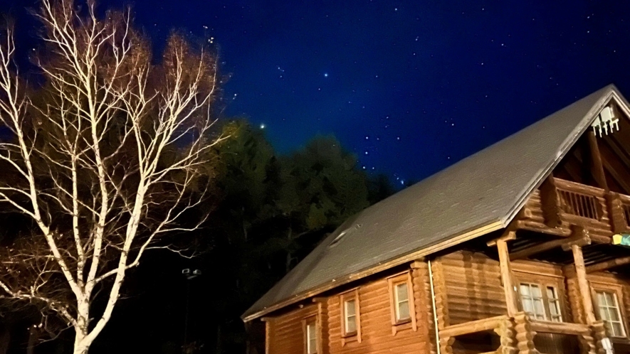 ★コテージからの星空