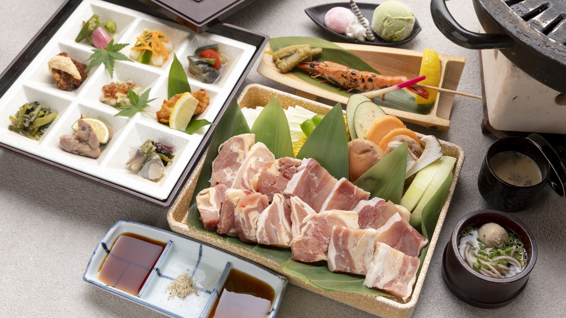 地鶏の炭火焼き