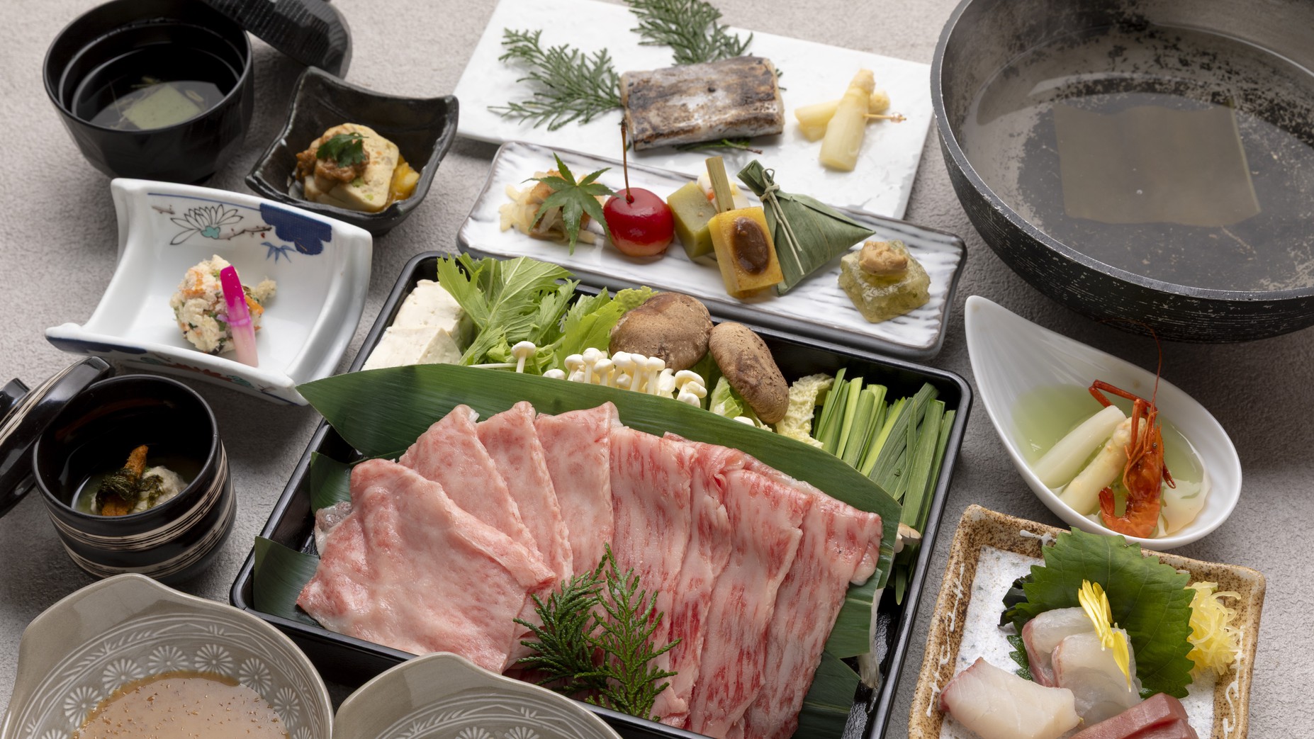 【肉質４等級以上】おおいた和牛の≪しゃぶしゃぶ会席≫プラン＜食事処＞ 