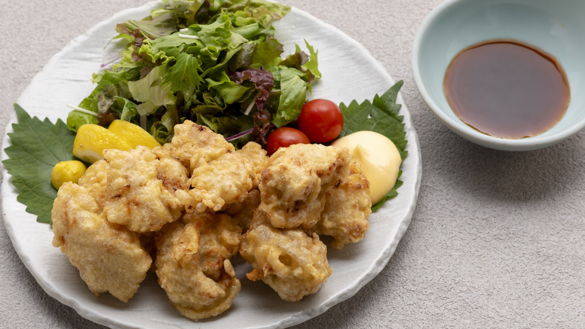 【オールインクルーシブ】離れ半露天付 おおいた和牛ステーキ＆とり天付＆夕食時飲み放題＜お食事処個室＞