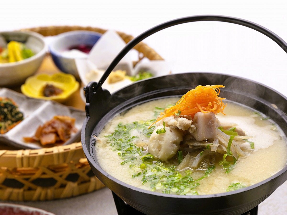 ほっとする美味しさの豚汁