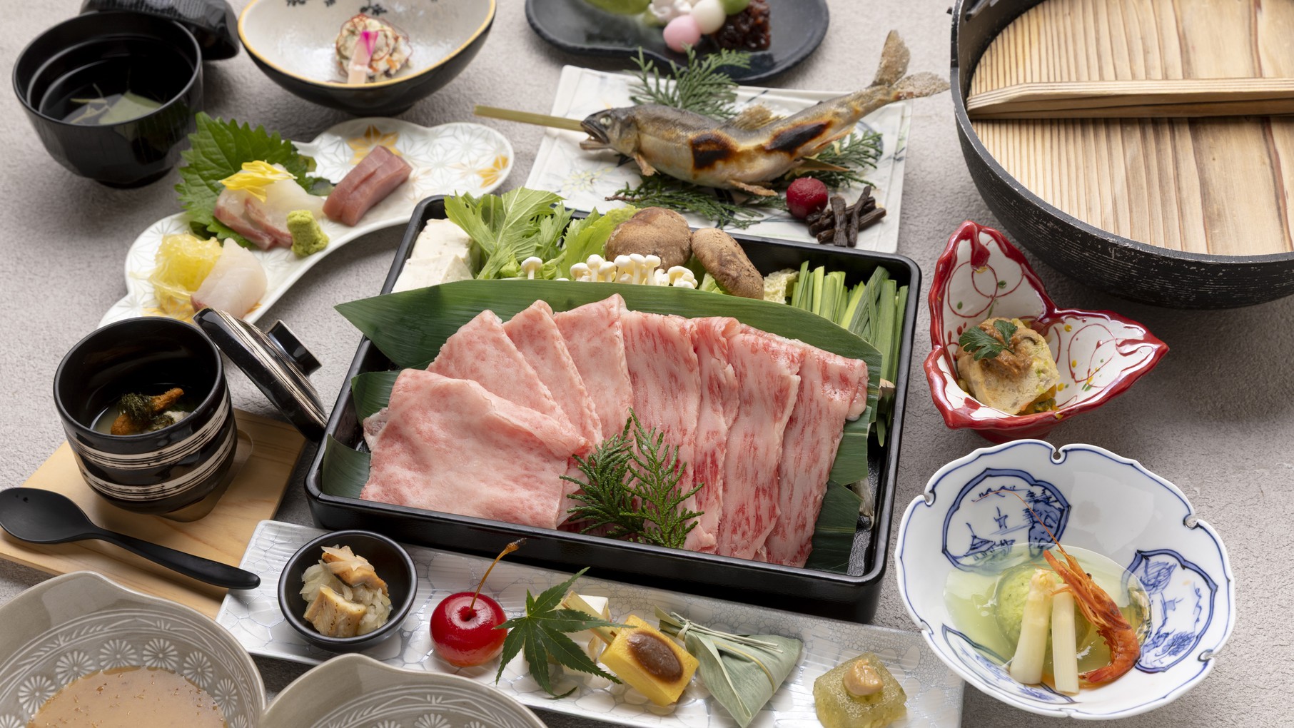 おおいた和牛のしゃぶしゃぶ会席