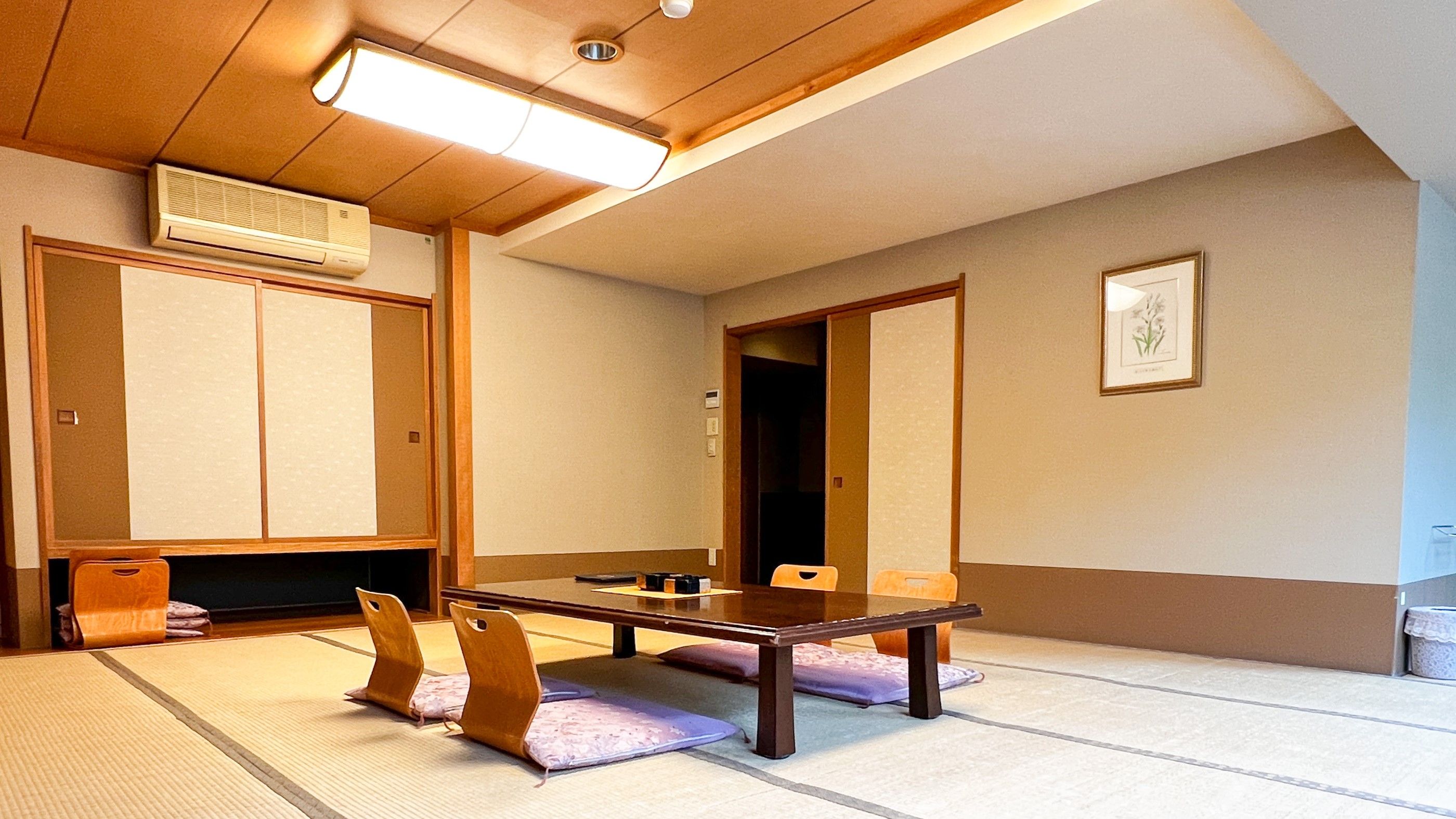 【山側】グループ客室／大人数でも快適にお過ごしいただける開放的な空間（客室一例）