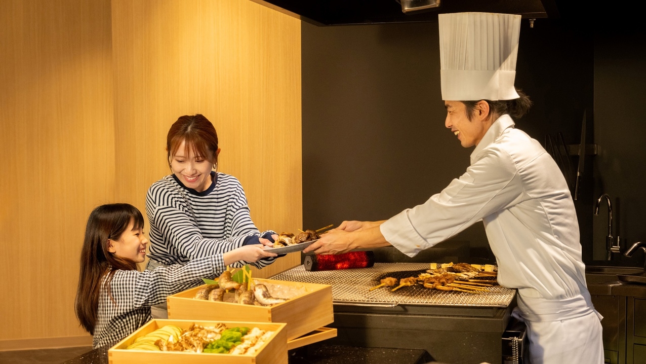 〇＜2食付き＞土地の恵み★ビュッフェプラン【レイトチェックアウト11時の特典付き】